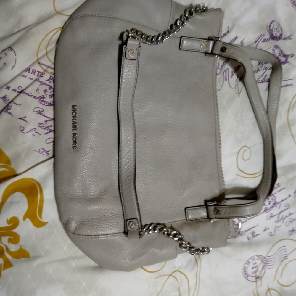 Grey Michael Kors handbag